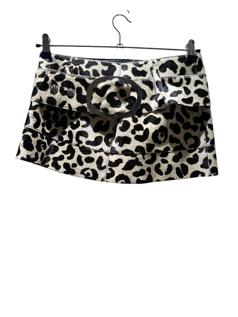 Dolce & Gabbana 00’s Leopard Print Skirt