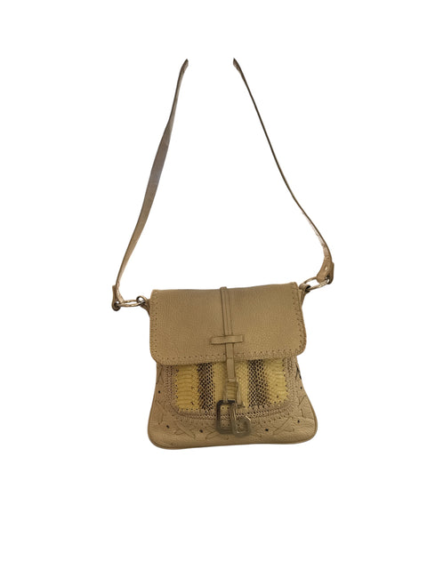 Dolce&Gabbana Crossbody Beige Leather Bag