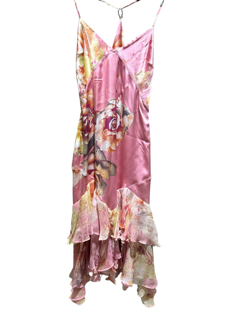 Just Cavalli 2002 Silk Pink Dress