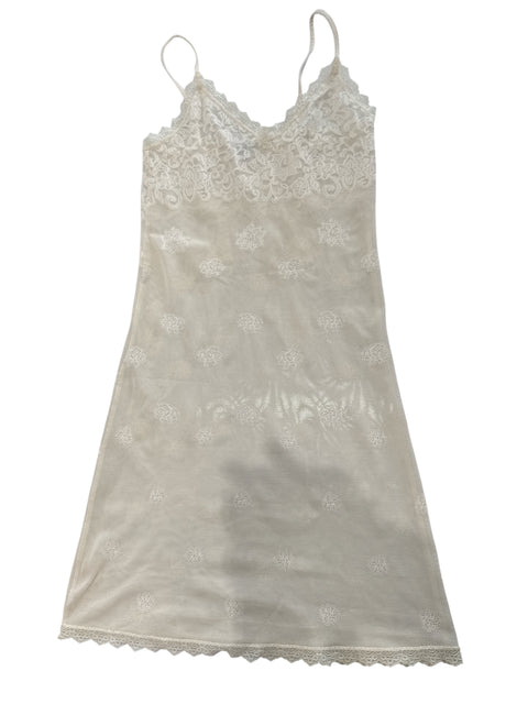 Suggest White Lace Mini Dress