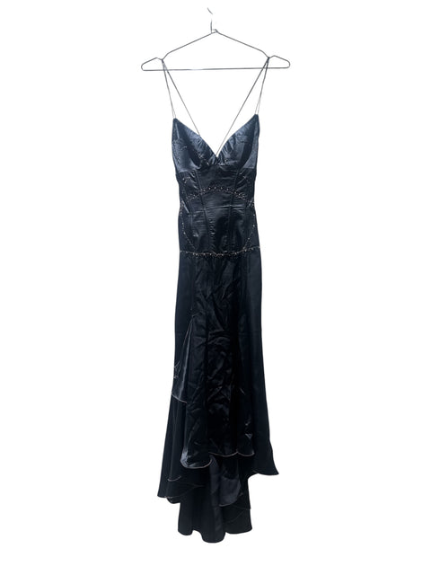 Roberto Cavalli Black Silk Dress
