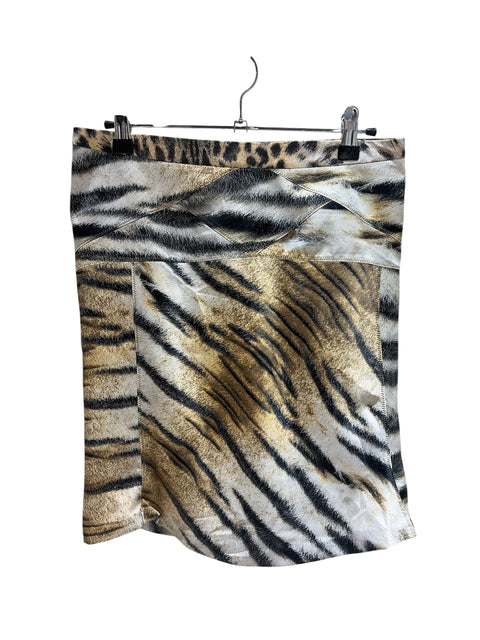 Just Cavalli Zebra Print Skirt
