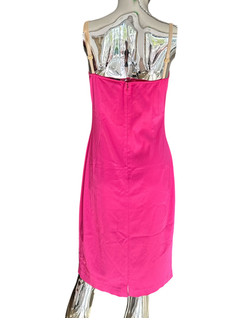 D&G Bright Midi Pink Dress