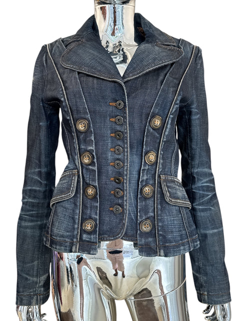 D&G Denim Button Detail Jacket