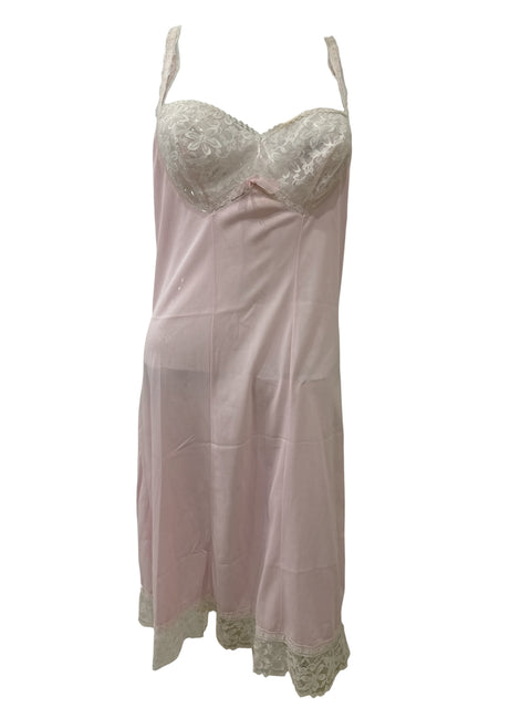 Vintage Pink White Nuisette Dress