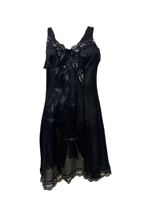 Vintage Black Mesh Nuisette