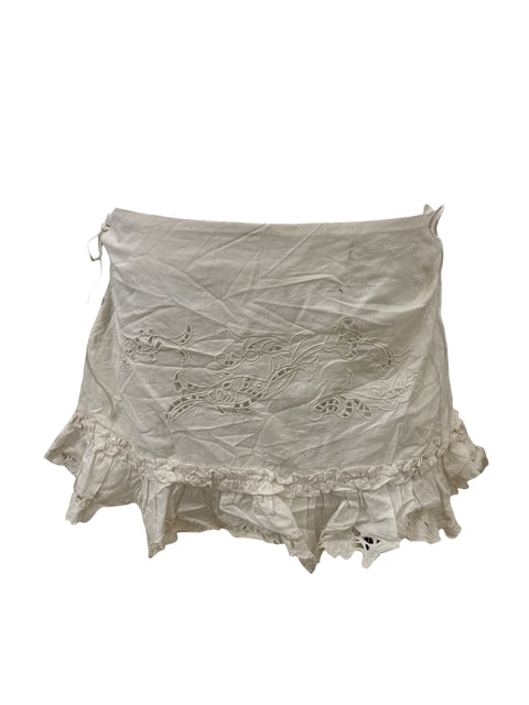 Sha shu White Skirt