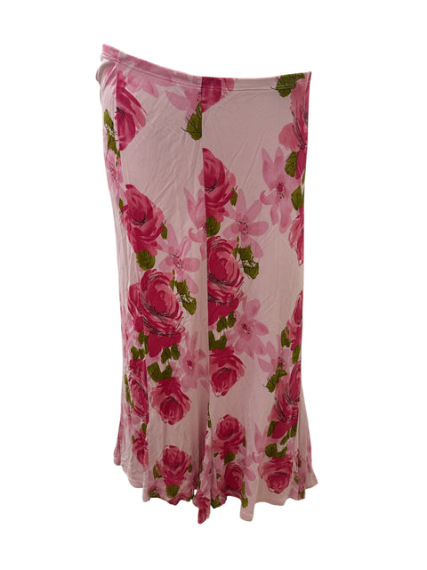 AndreaMare Pink Flower Skirt