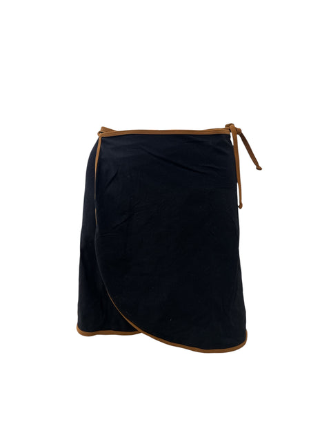 Parah Dark Blue Marron Skirt