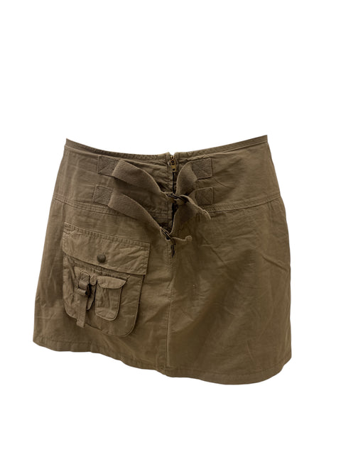 Taglia Brown Pocket Skirt