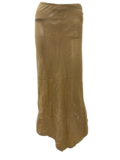 Emporio Armani Long Brown Skirt