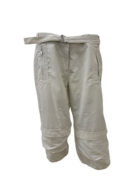 Adidas White Sport Capri