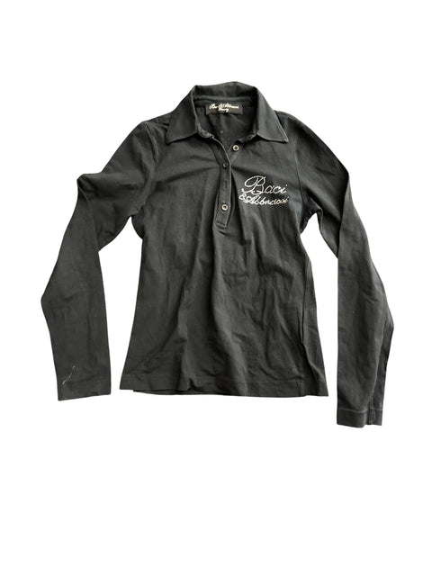 Baci&Abbracci Longlseeve Black Polo