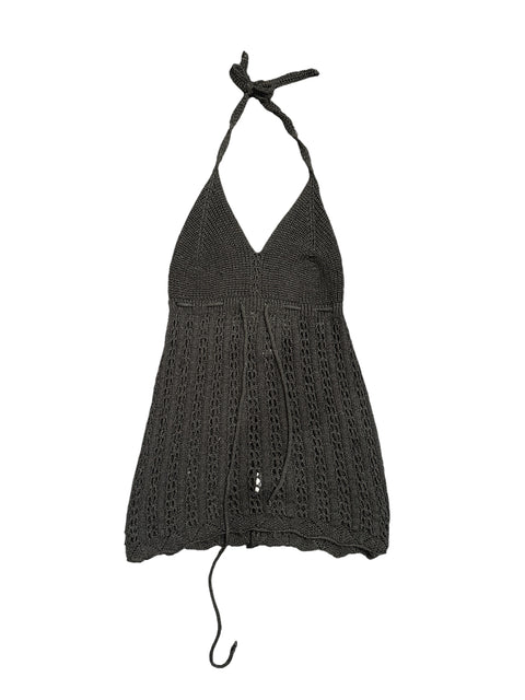 Vintage Black Wool Dress