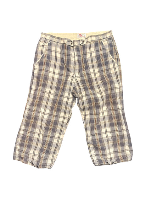 Cape Tartan Brown Capri