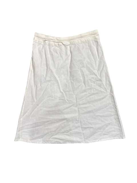 Vintage Simple White Skirt