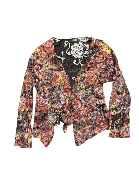 C.M.D Maille Dark Prink Cardigan