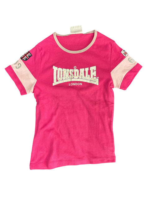 Lonsdale Pink T-Shirt