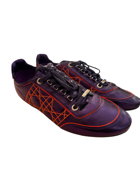 Dior Anselm Line Purple Sneakers