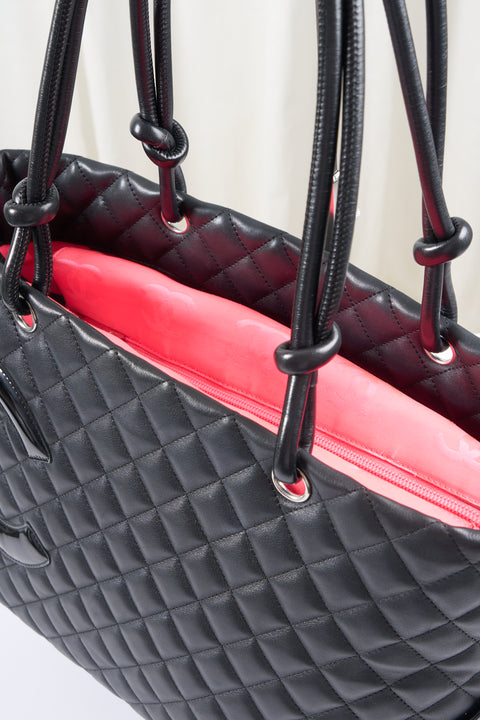 Chanel Cambon Black Tote Bag