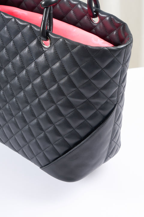 Chanel Cambon Black Tote Bag