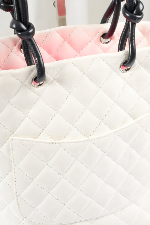Chanel Cambon White Tote bag