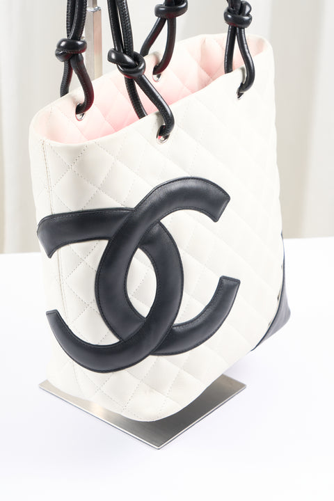 Chanel Cambon White Tote bag