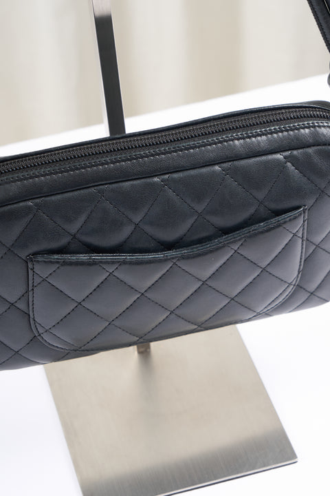 Chanel Pochette Cambon Black and White Bag