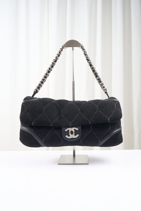 Chanel Big Chain Jersey Bag