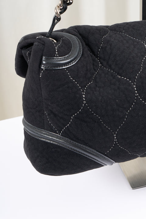 Chanel Big Chain Jersey Bag