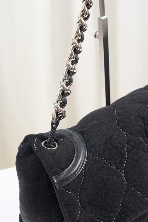 Chanel Big Chain Jersey Bag