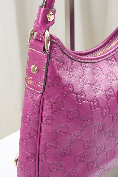Gucci Abbey D-Ring Purple GG Bag