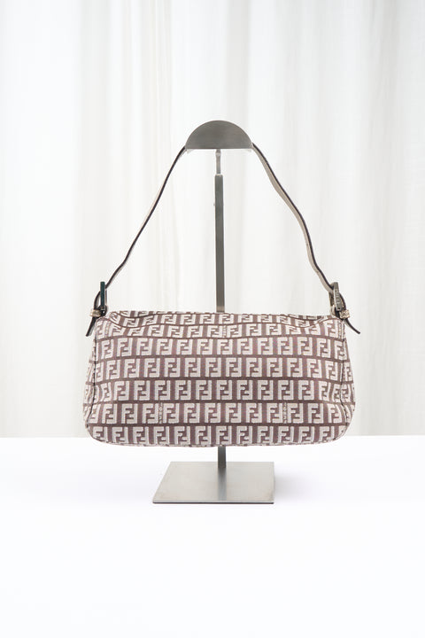 Fendi Baguette Flap Mono Bag