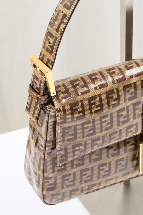 Fendi Baguette PVC Coated Bag