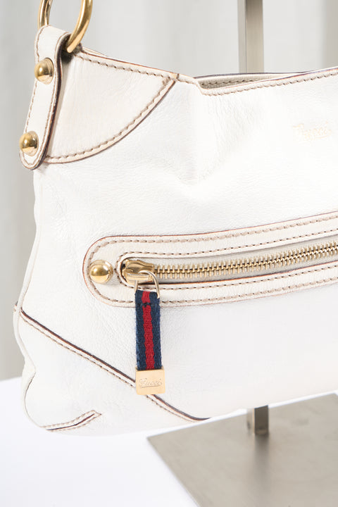 Gucci Leather White Bag