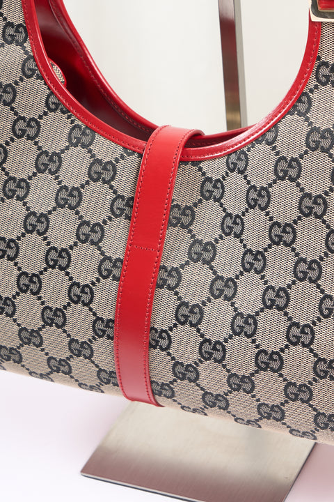 Gucci Jackie Medium Red HandBag