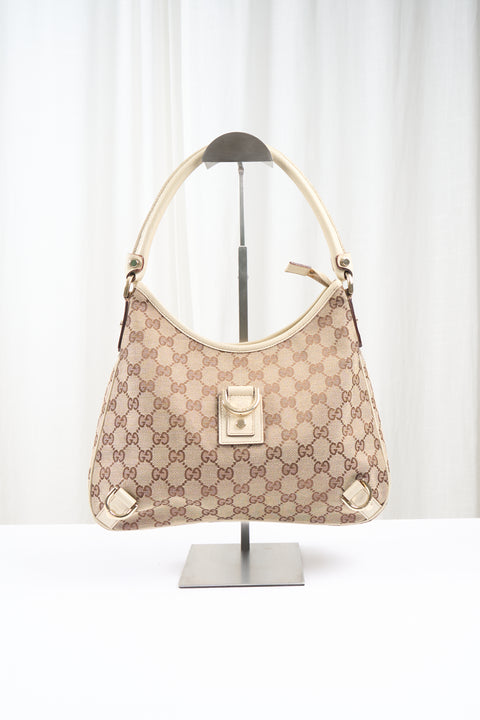 Gucci Abbey Beige Bag