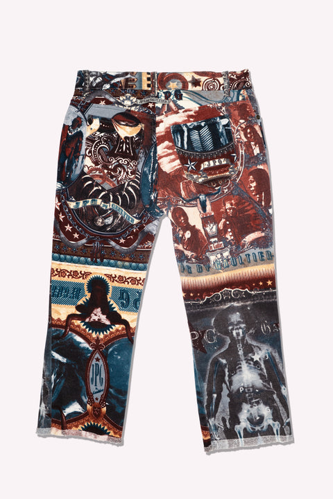 JPG Jeans Printed Capri