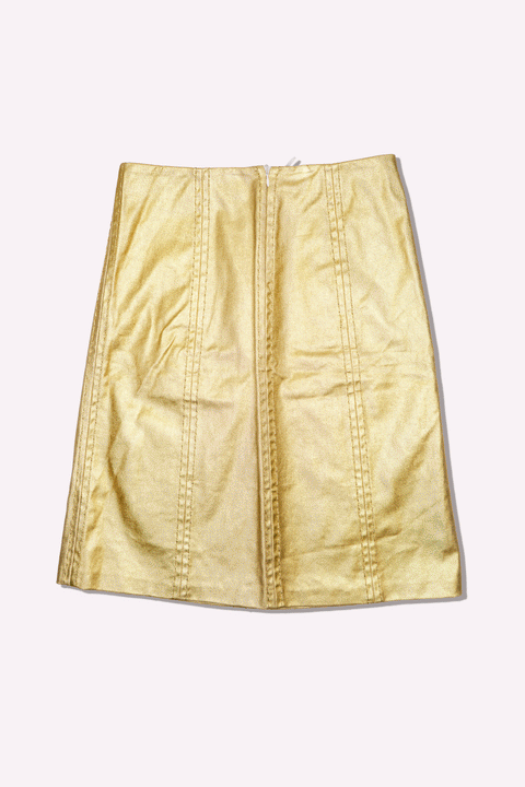 Iceberg Gold Skirt