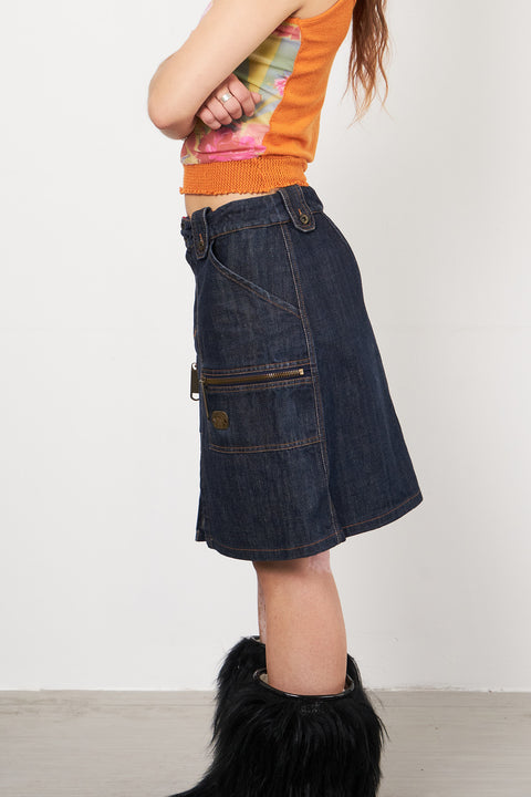 Dolce & Gabbana Midi Jeans Skirt