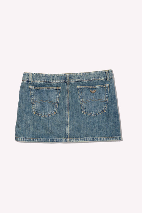 Armani Jeans Skirt Bi Matière
