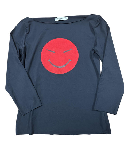 Moschino Smile Long Sleeves Top