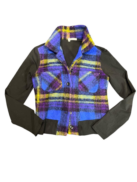 Vintage Blue Tartan Shirt