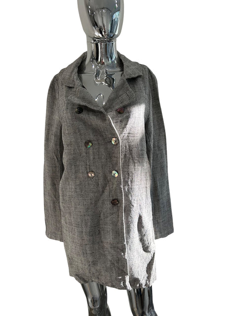 Long Gray Suit Vest Bacò