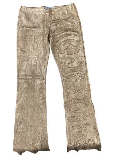 Acne Studios Gold Pants