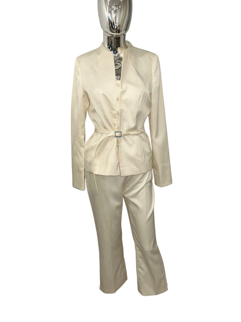 Apart White Set Suit