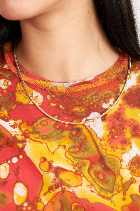 Omega Thin Mesh Necklace