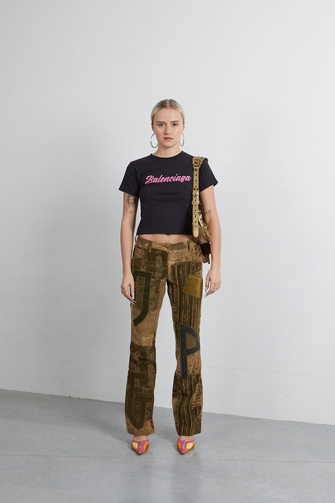 Jean Paul Gaultier Patchwork Pants