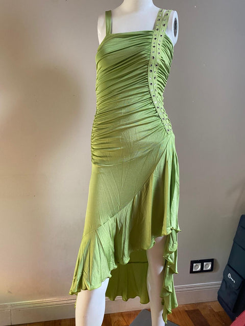 Rocco Barroco Green Dress