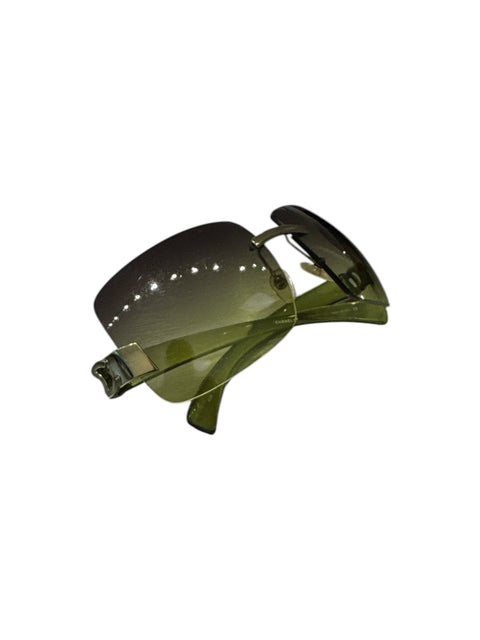 Chanel Green Ombre Sunglasses